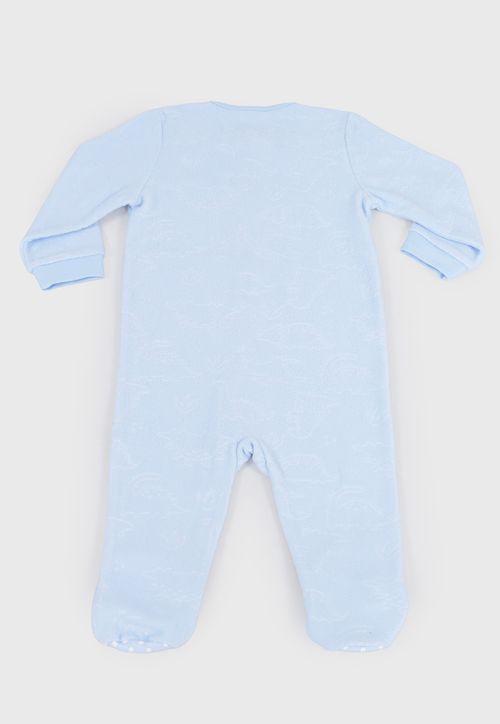 Pijama Bebé Manga Larga Celeste
