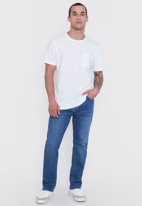 Jeans Hombre Straight Color Azul Claro