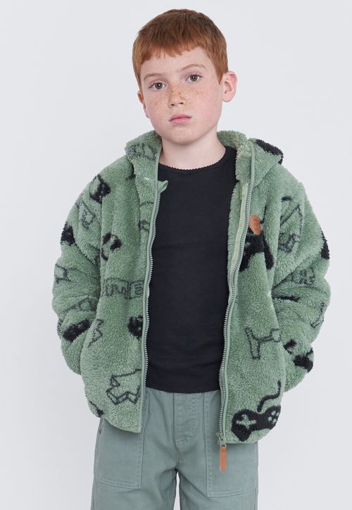 Poleron Niño Kids Coral Militar